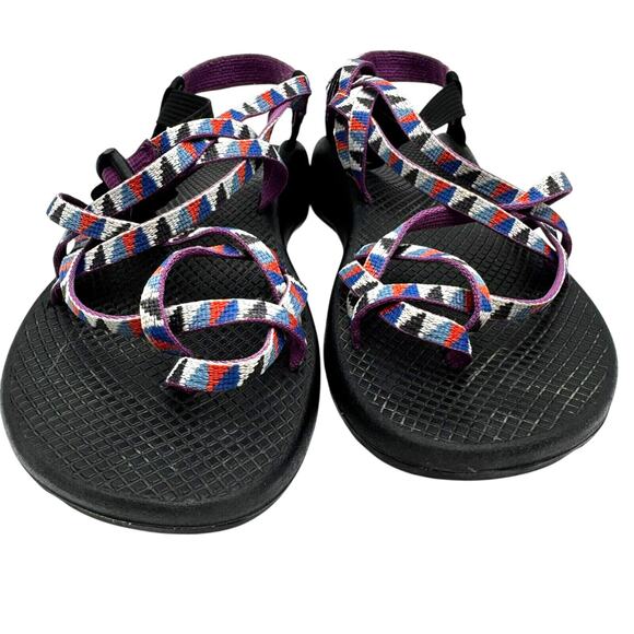 CHACO Womens 9 ZX/2 Classic Purple Sandals Gorpcore Crunchy Granola Outdoor Hike - Picture 5 of 8